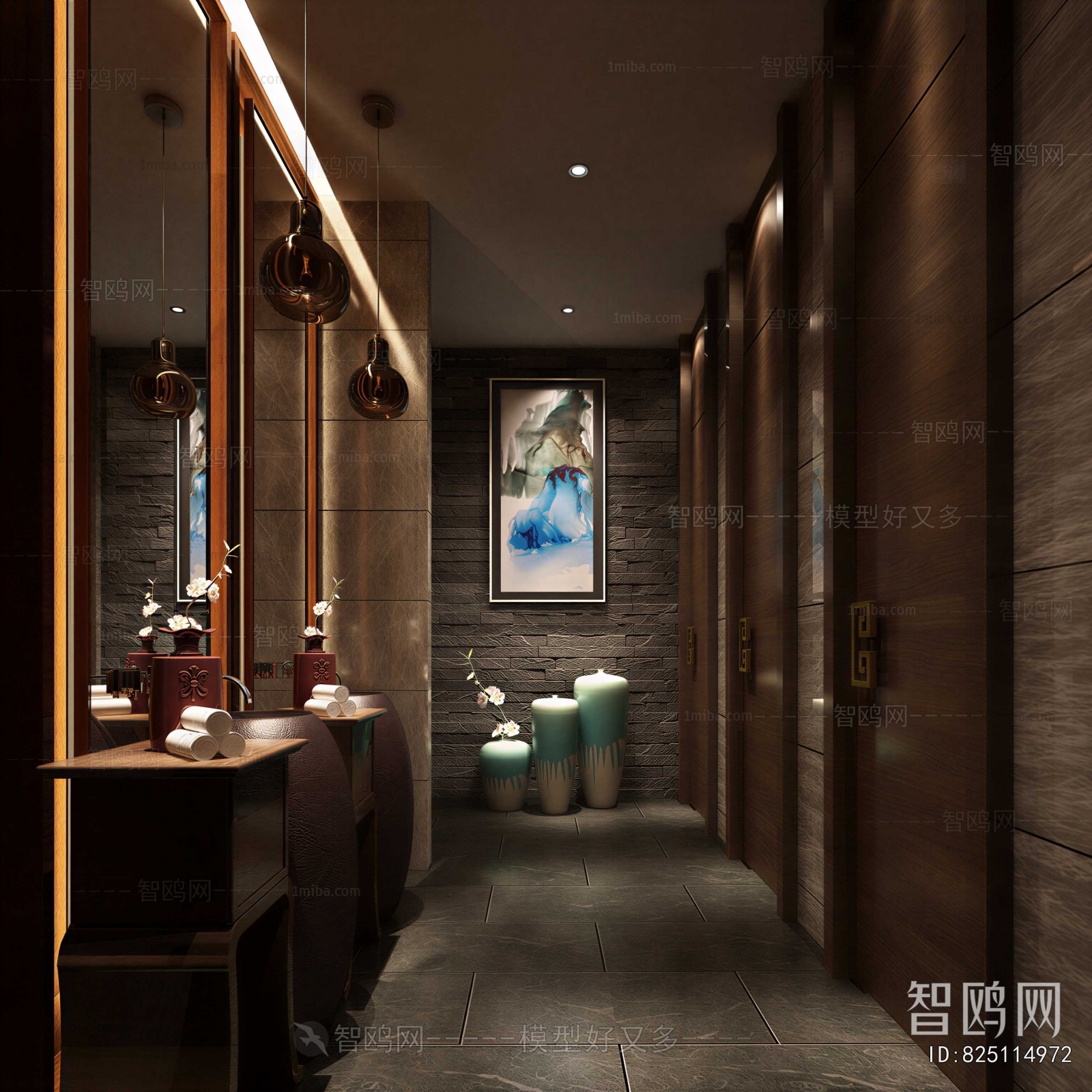 New Chinese Style Public Toilet