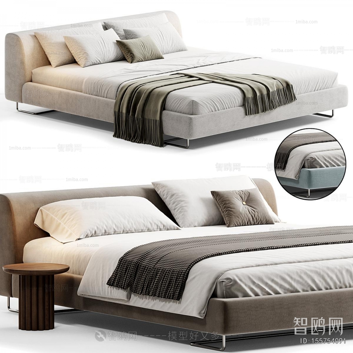 Modern Double Bed
