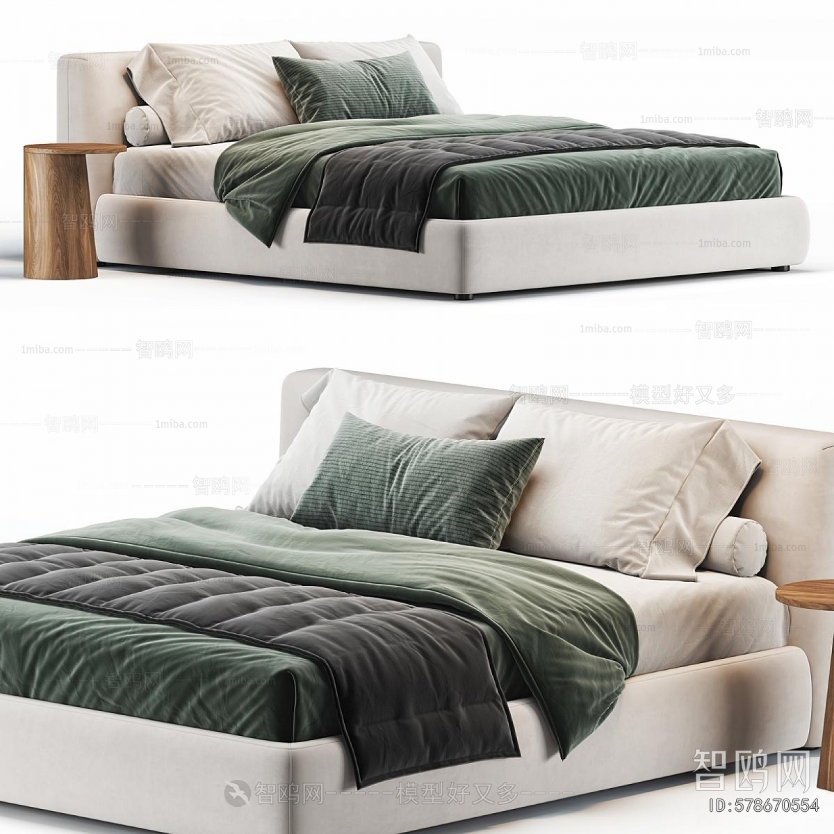 Modern Double Bed