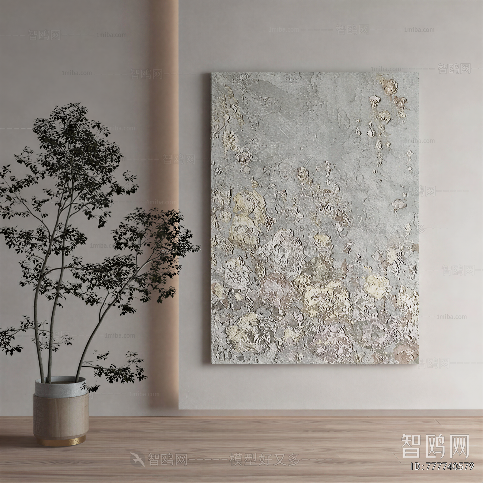 Wabi-sabi Style Painting