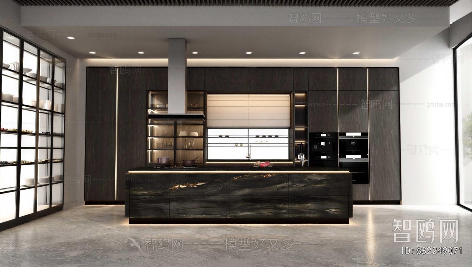 Modern The Kitchen