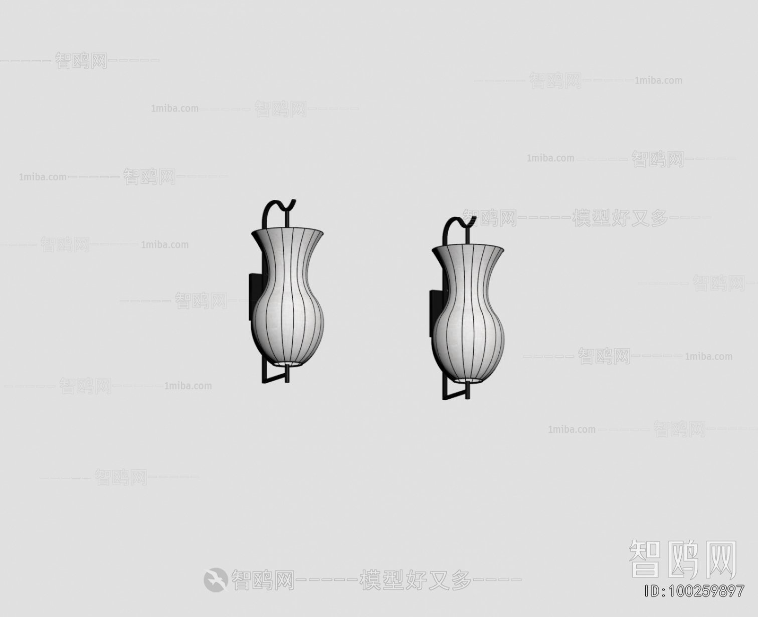 New Chinese Style Wall Lamp