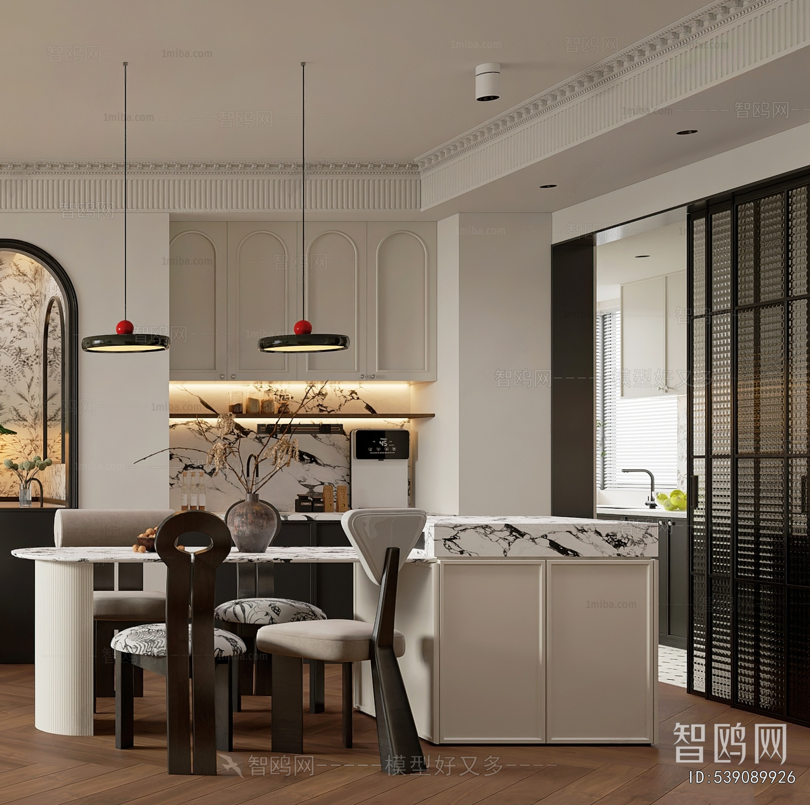 French Style Dining Room