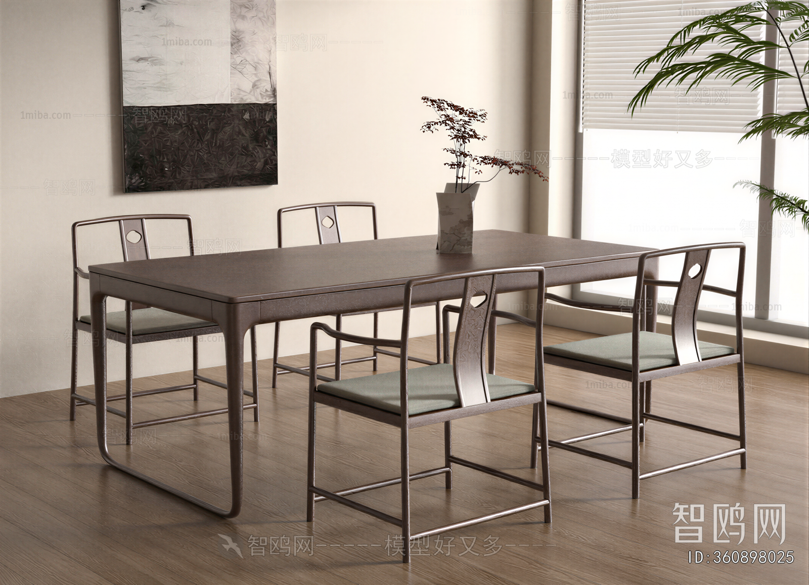 New Chinese Style Dining Table And Chairs