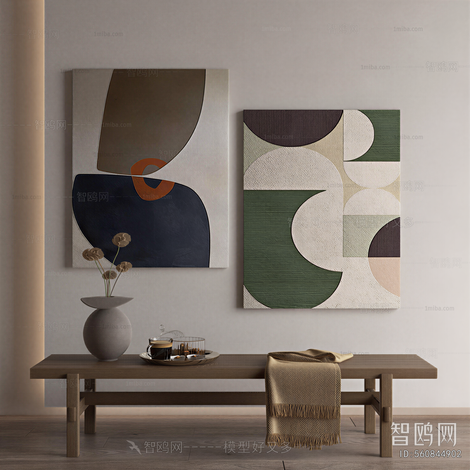 Wabi-sabi Style Painting