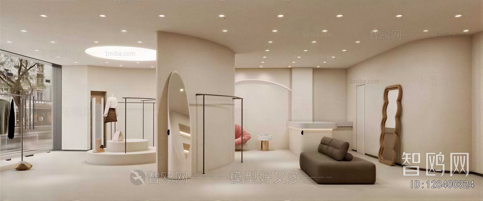 Modern Clothing Store