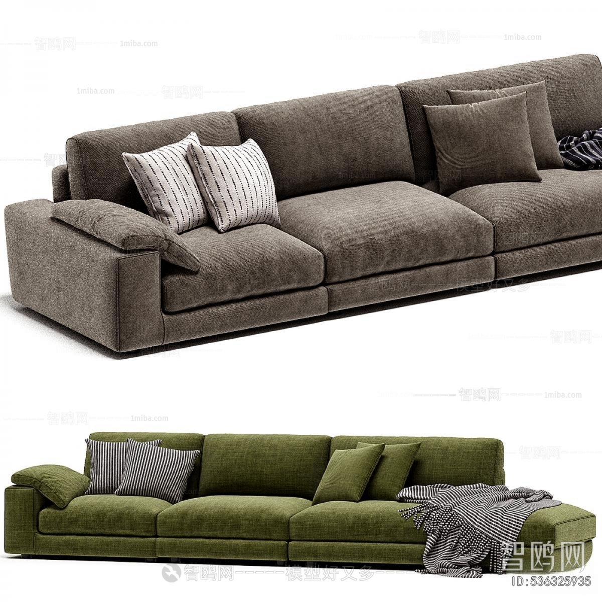 Modern Three-seat Sofa