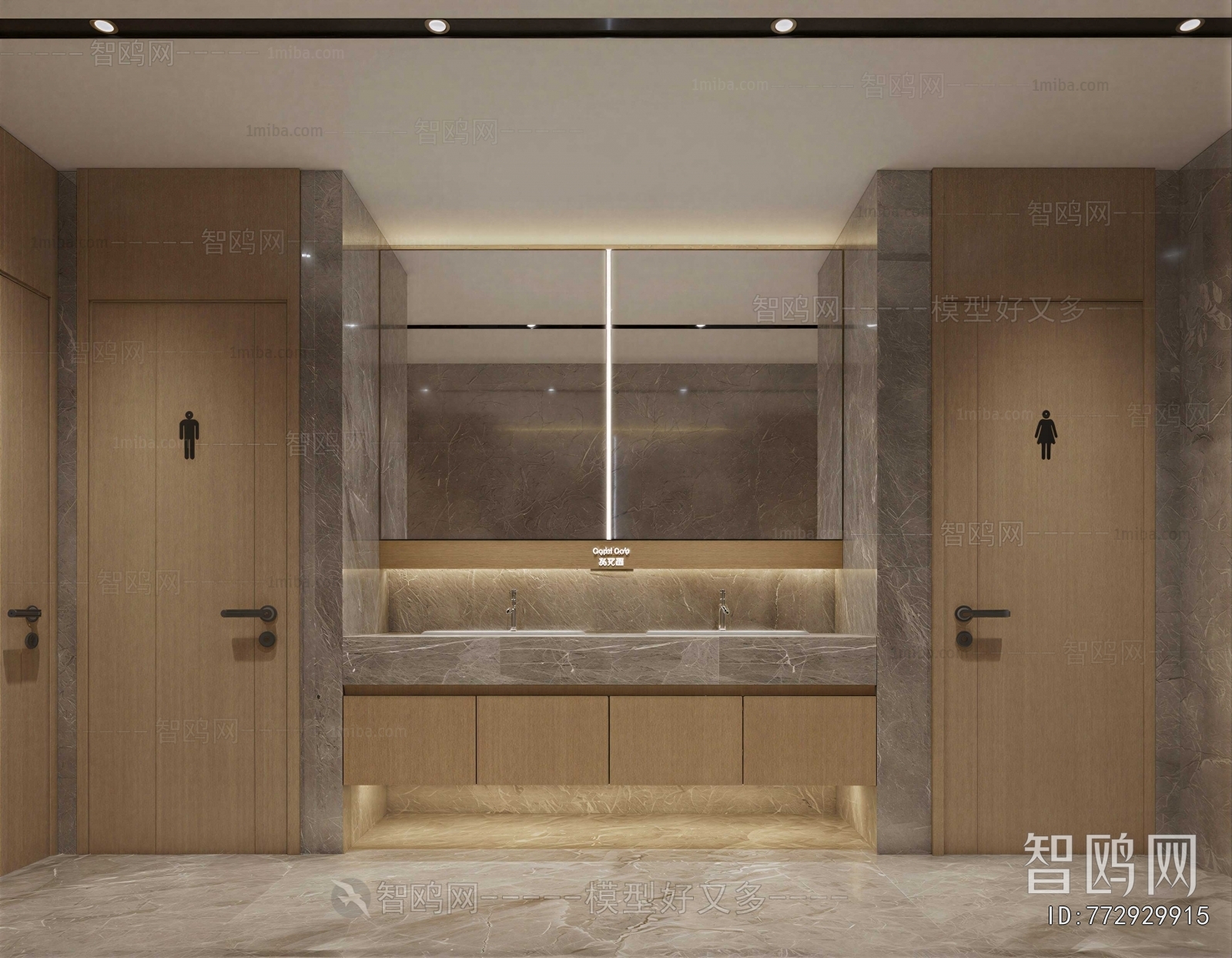 Modern Public Toilet