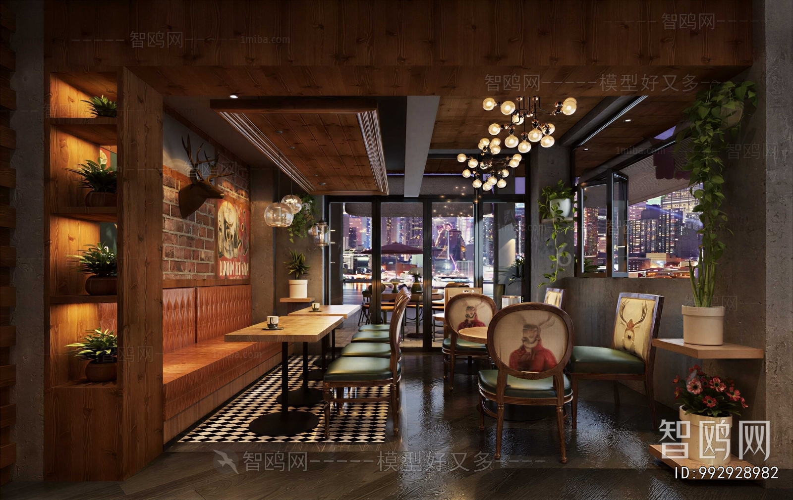 Industrial Style Restaurant