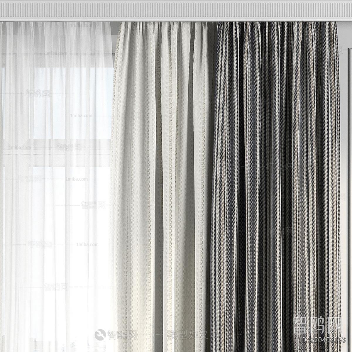 Modern The Curtain
