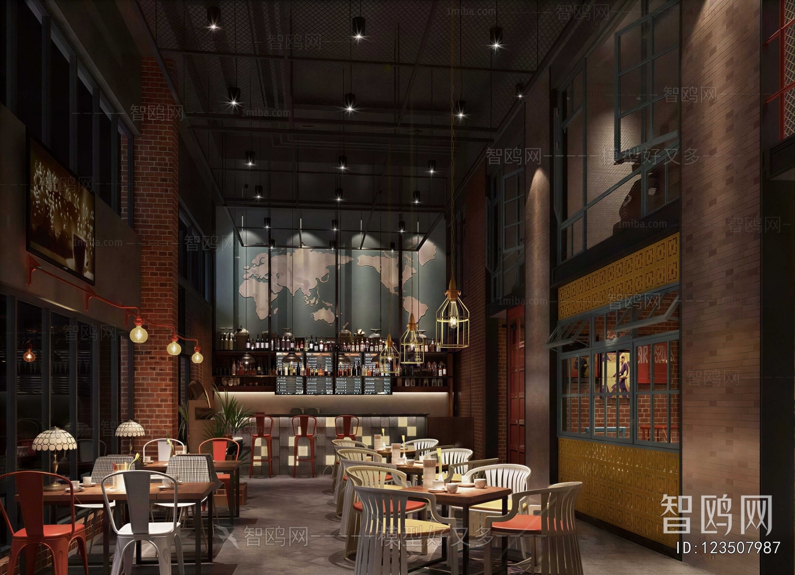 Industrial Style Cafe