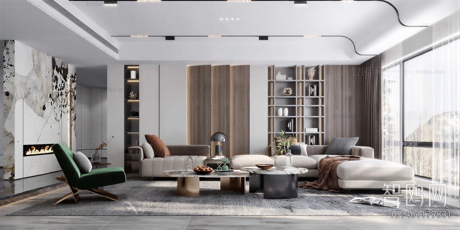 Modern A Living Room