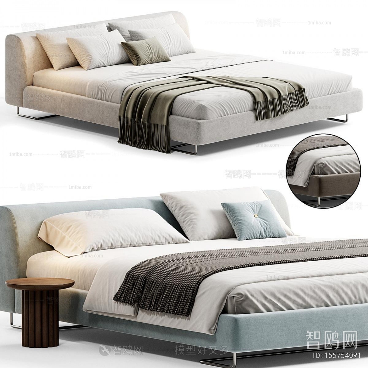 Modern Double Bed