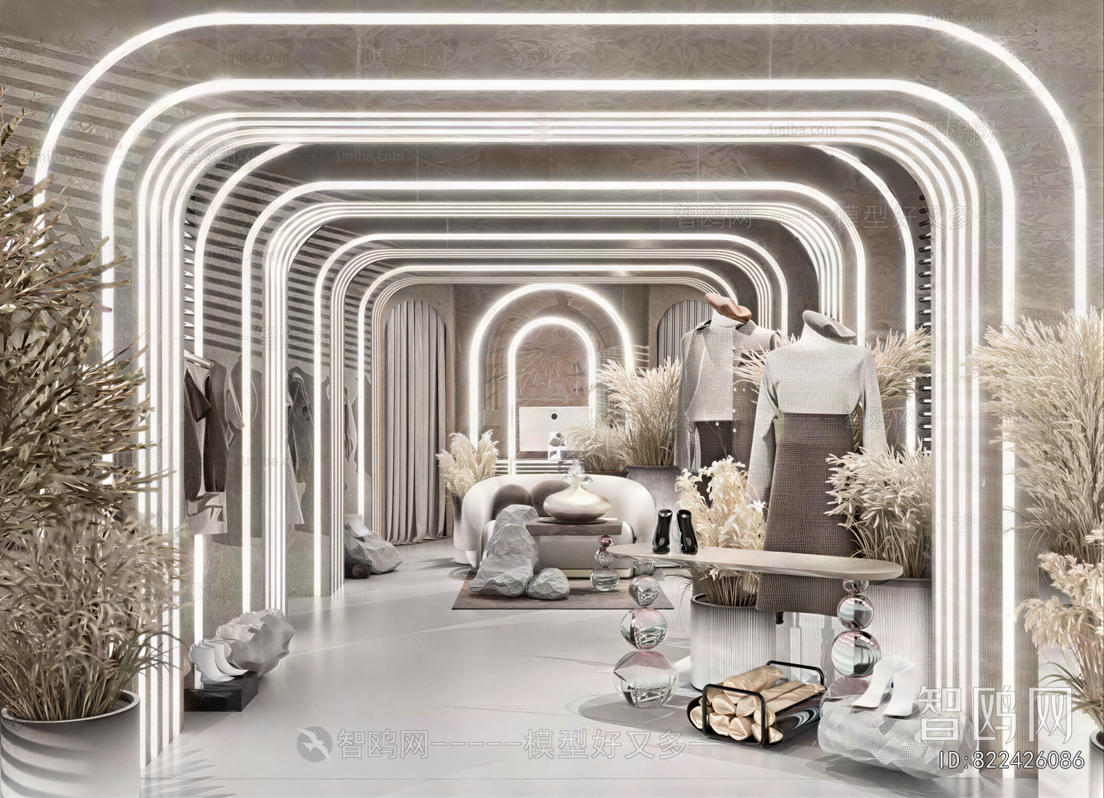 Modern Clothing Store