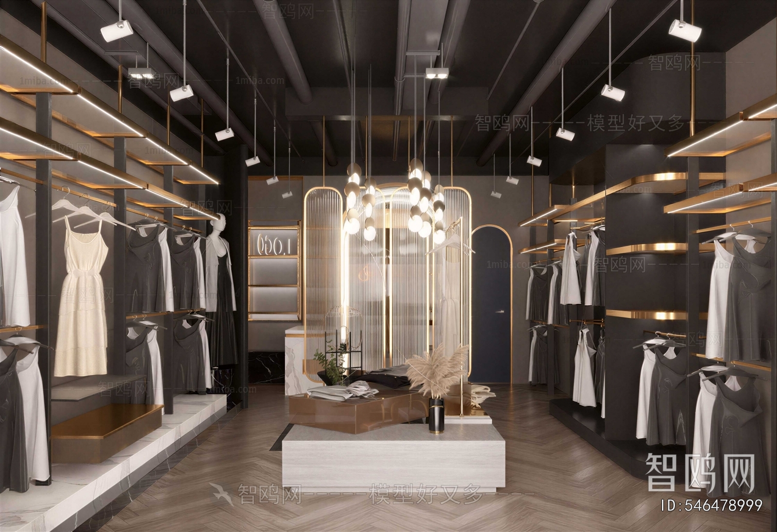 Modern Clothing Store