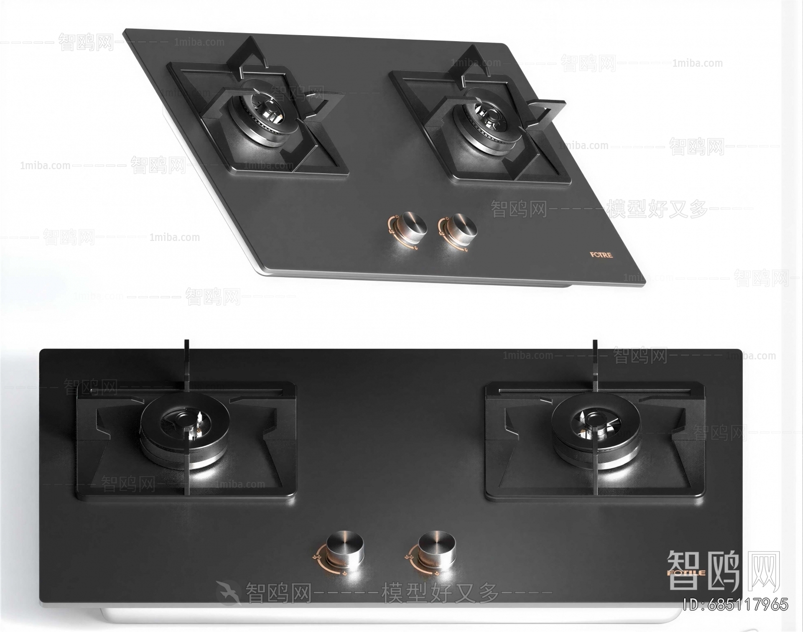 Modern Kitchen Electric Gas Range