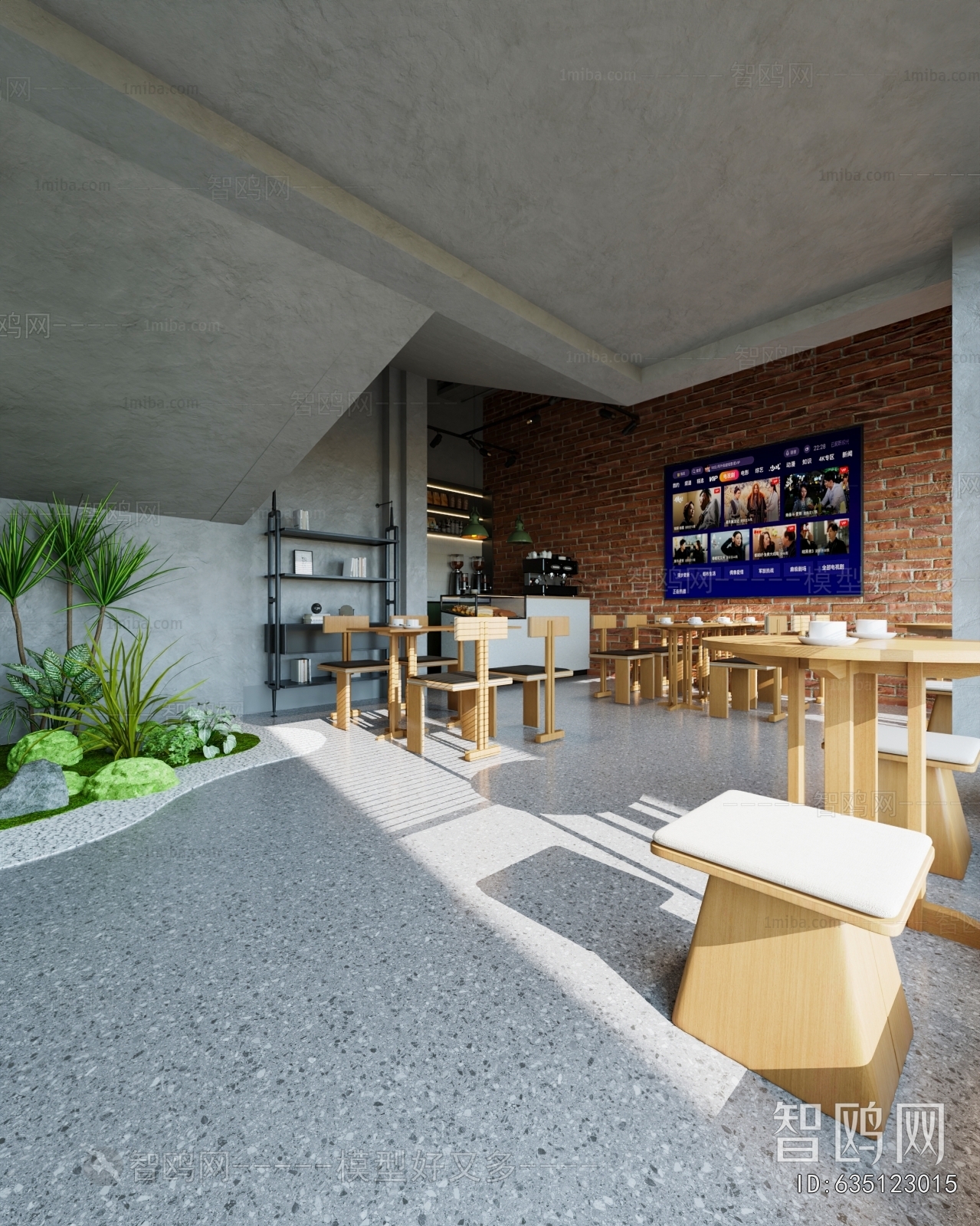 Industrial Style Restaurant