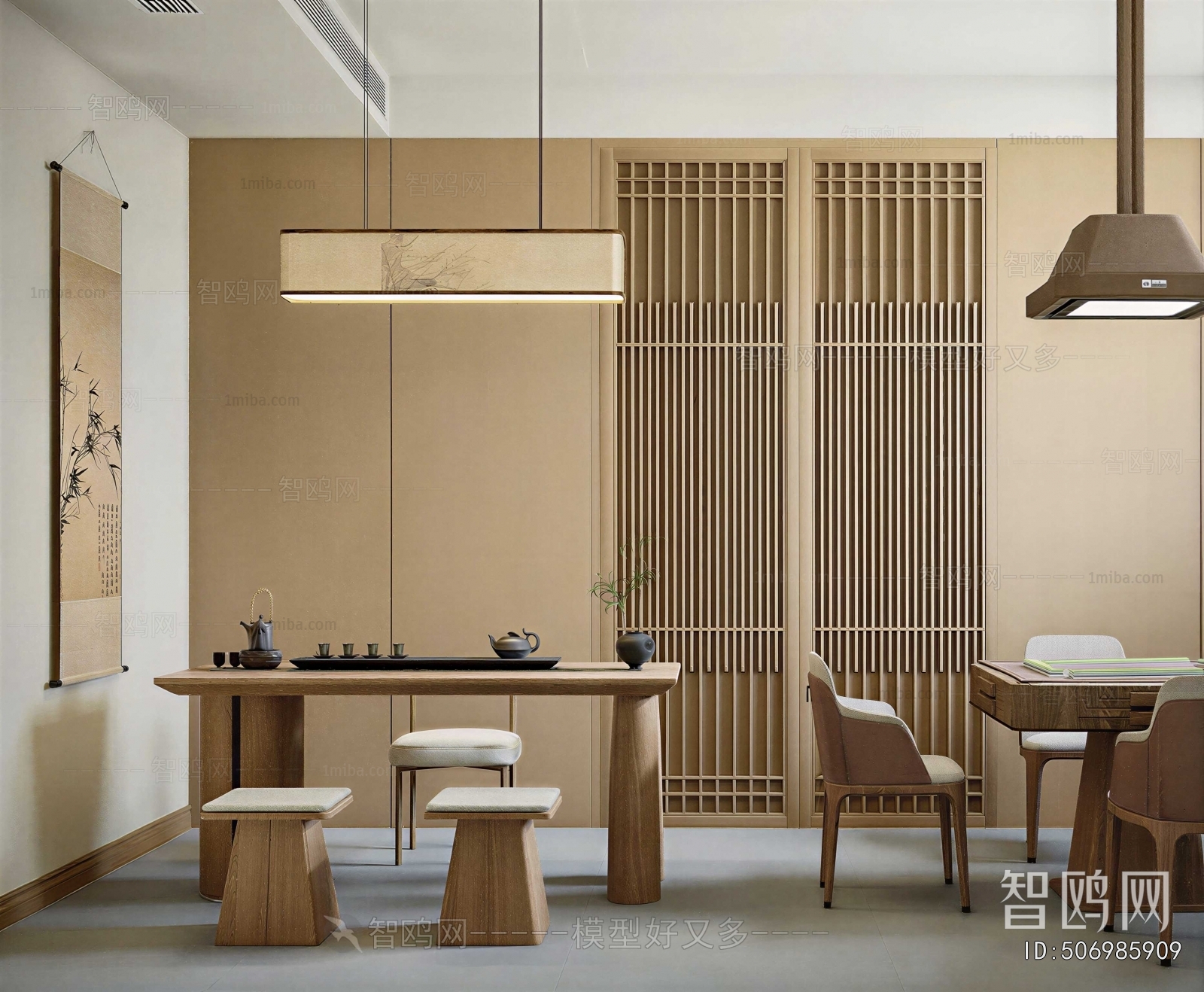 New Chinese Style Chess And Card Room