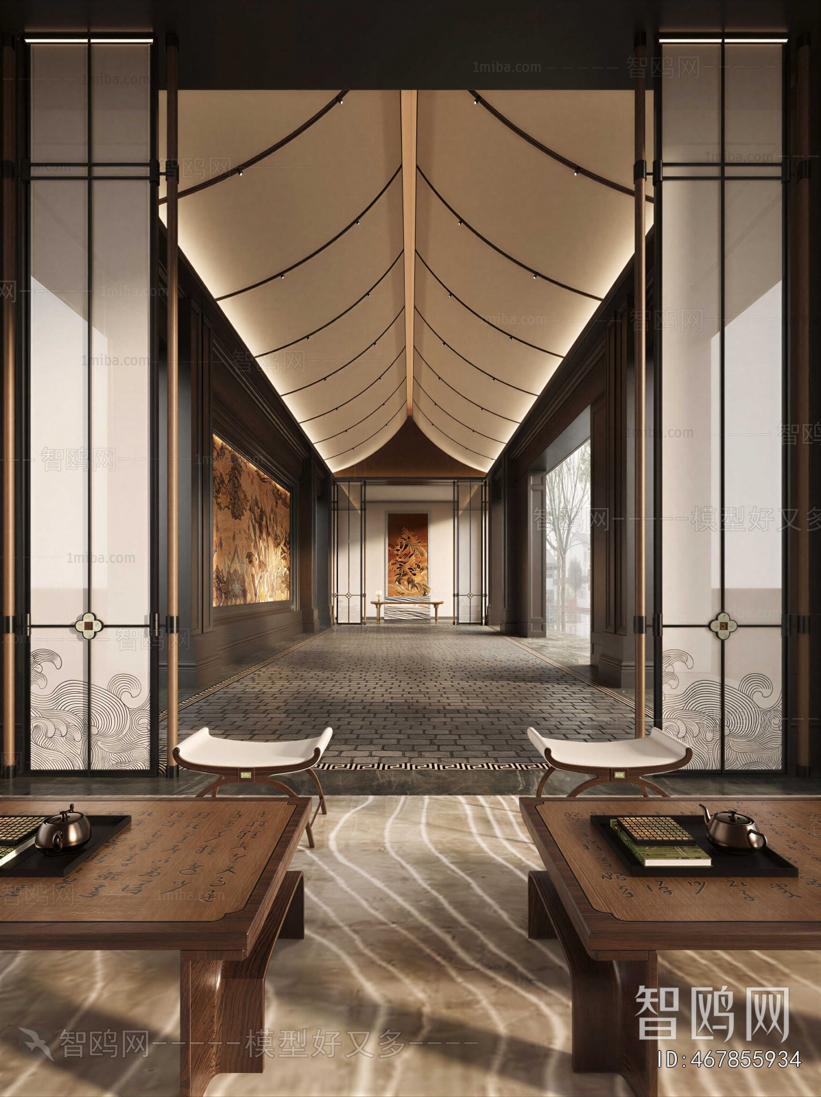 New Chinese Style Club Space