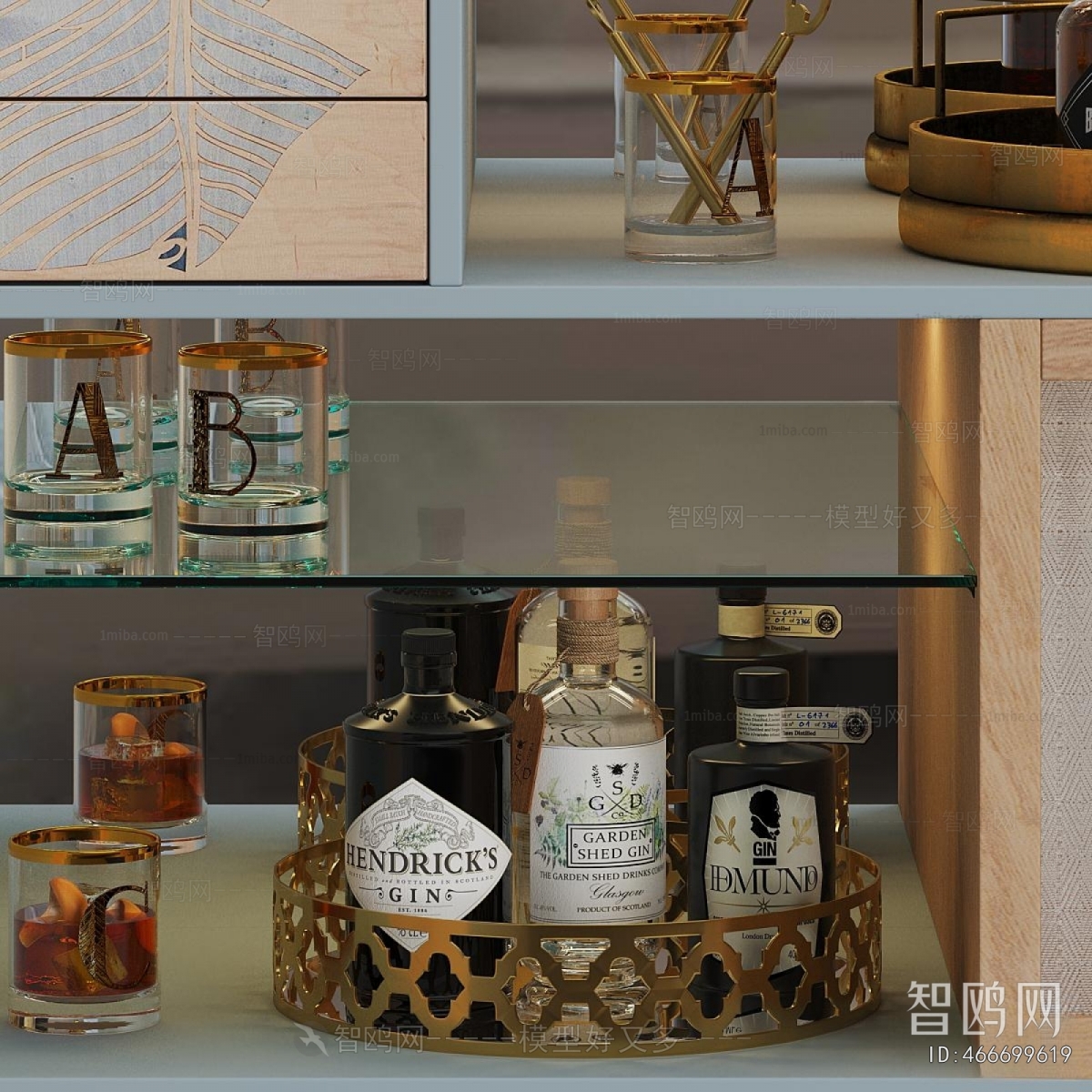 Modern Decorative Cabinet