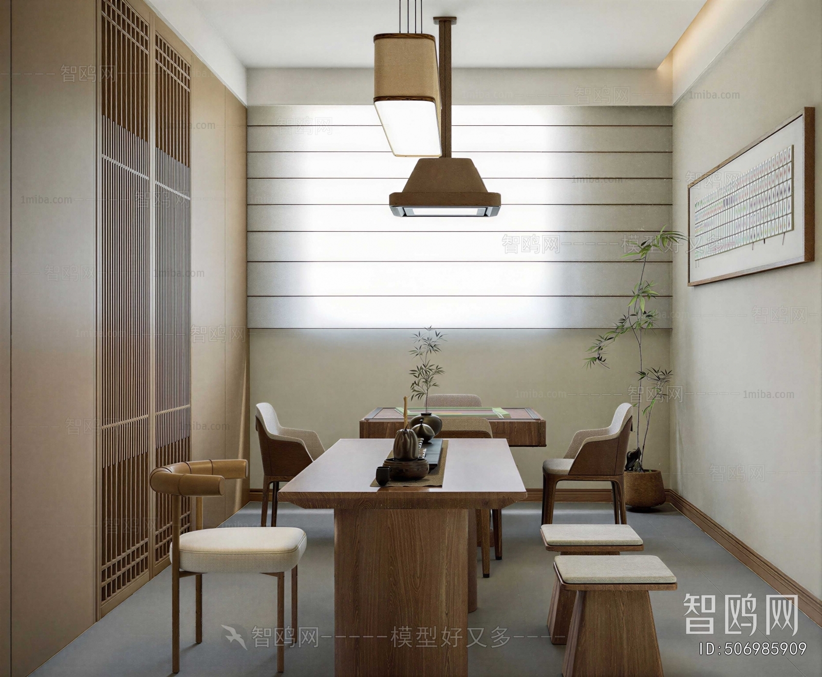 New Chinese Style Chess And Card Room