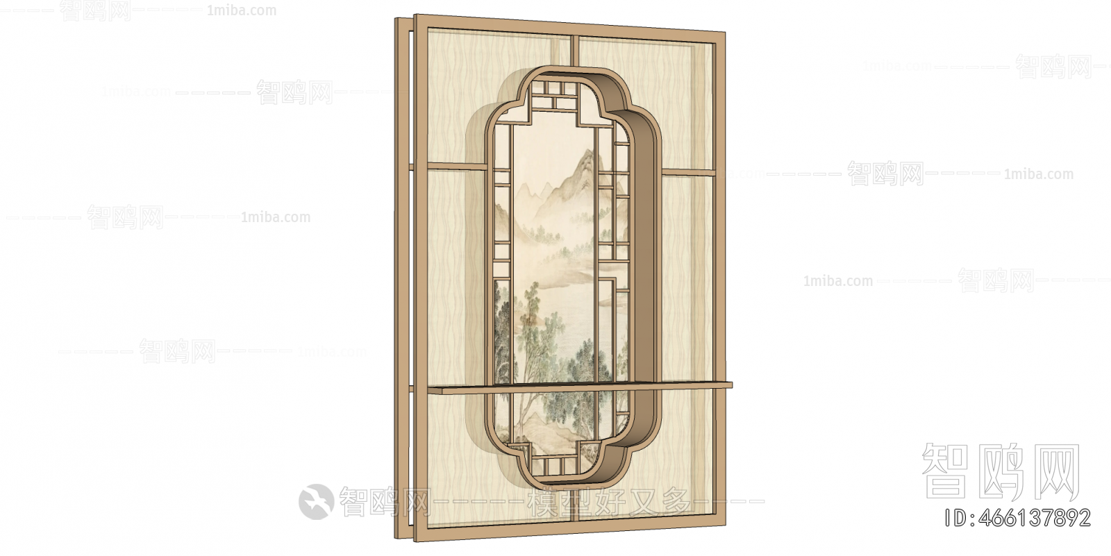 New Chinese Style Wall Lamp