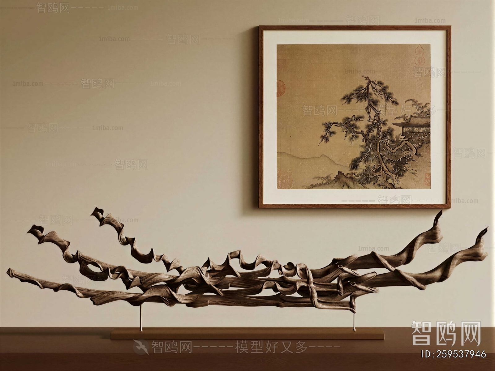 New Chinese Style Root Carving