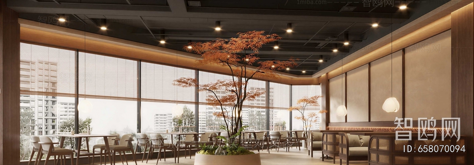 New Chinese Style Dining Room