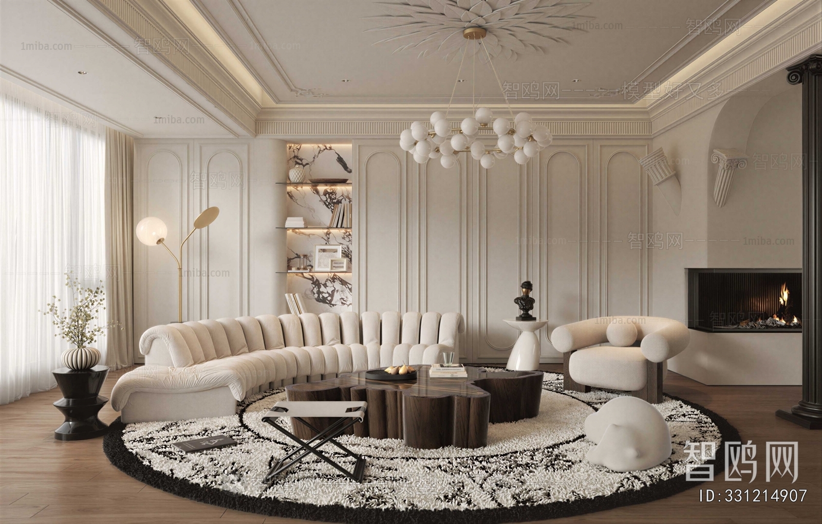 French Style A Living Room