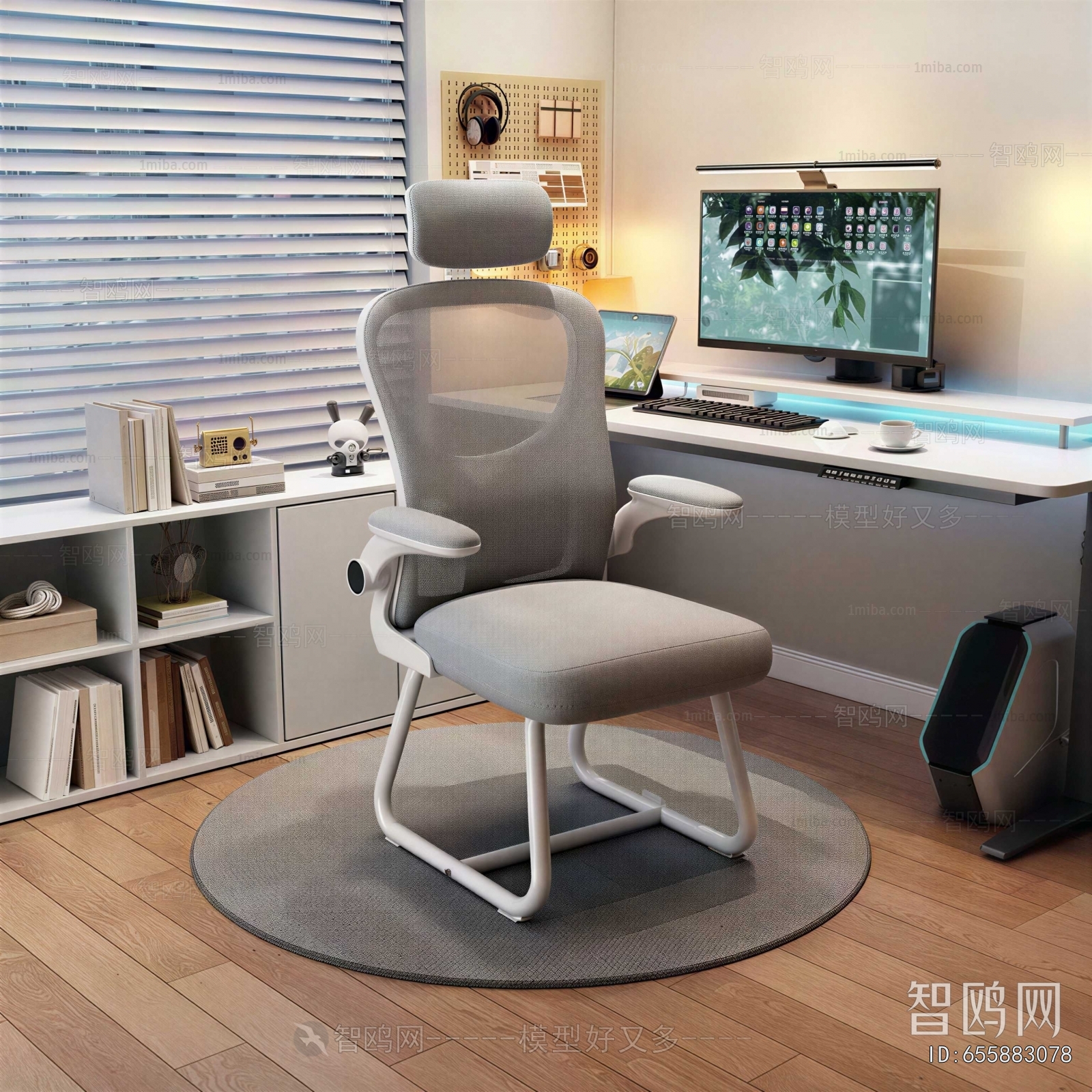 Modern Computer Desk And Chair