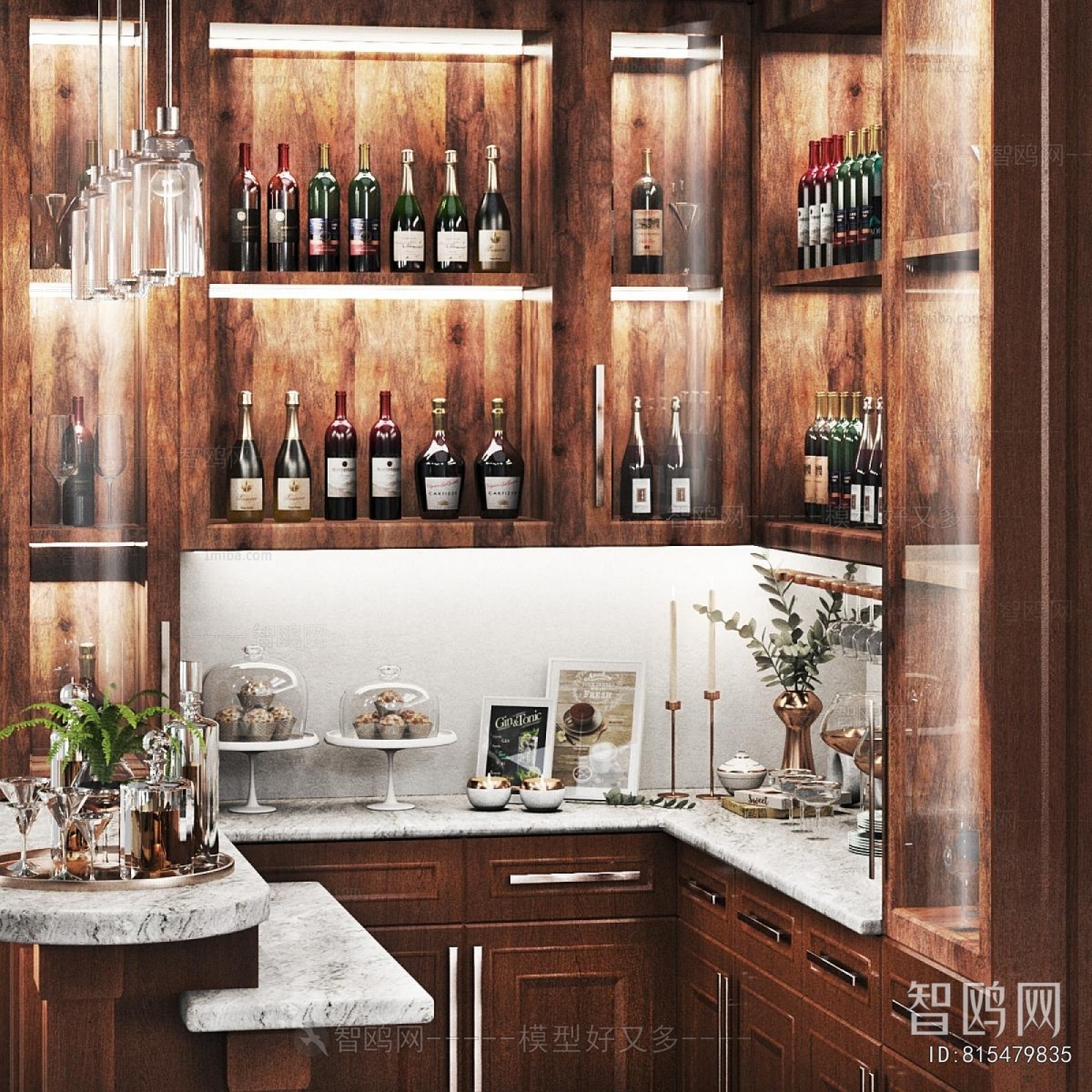 Modern Counter Bar