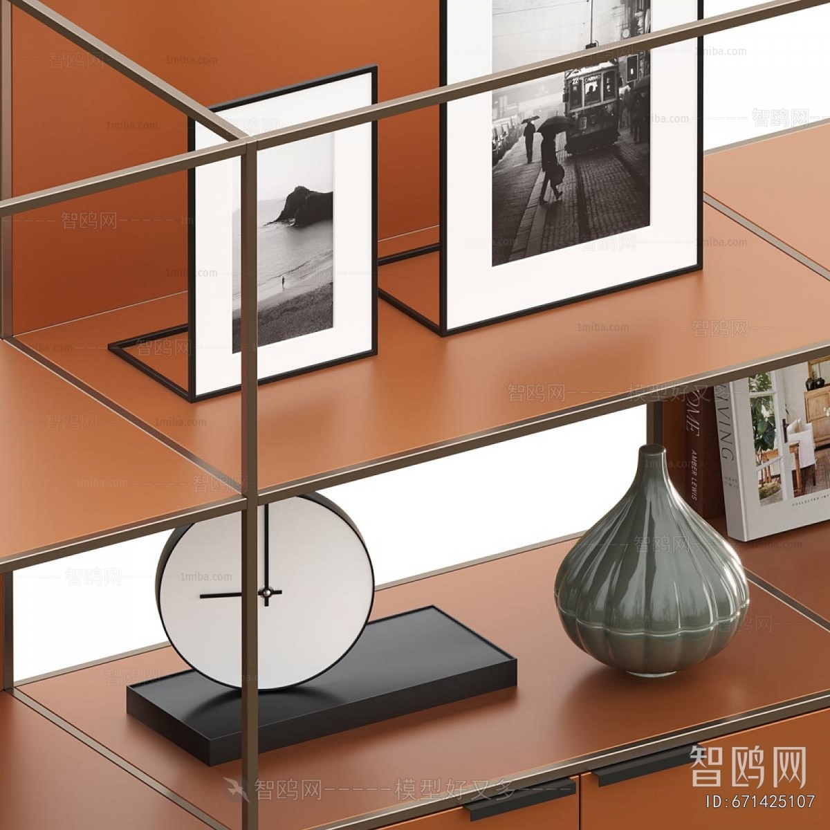 Modern Decorative Cabinet