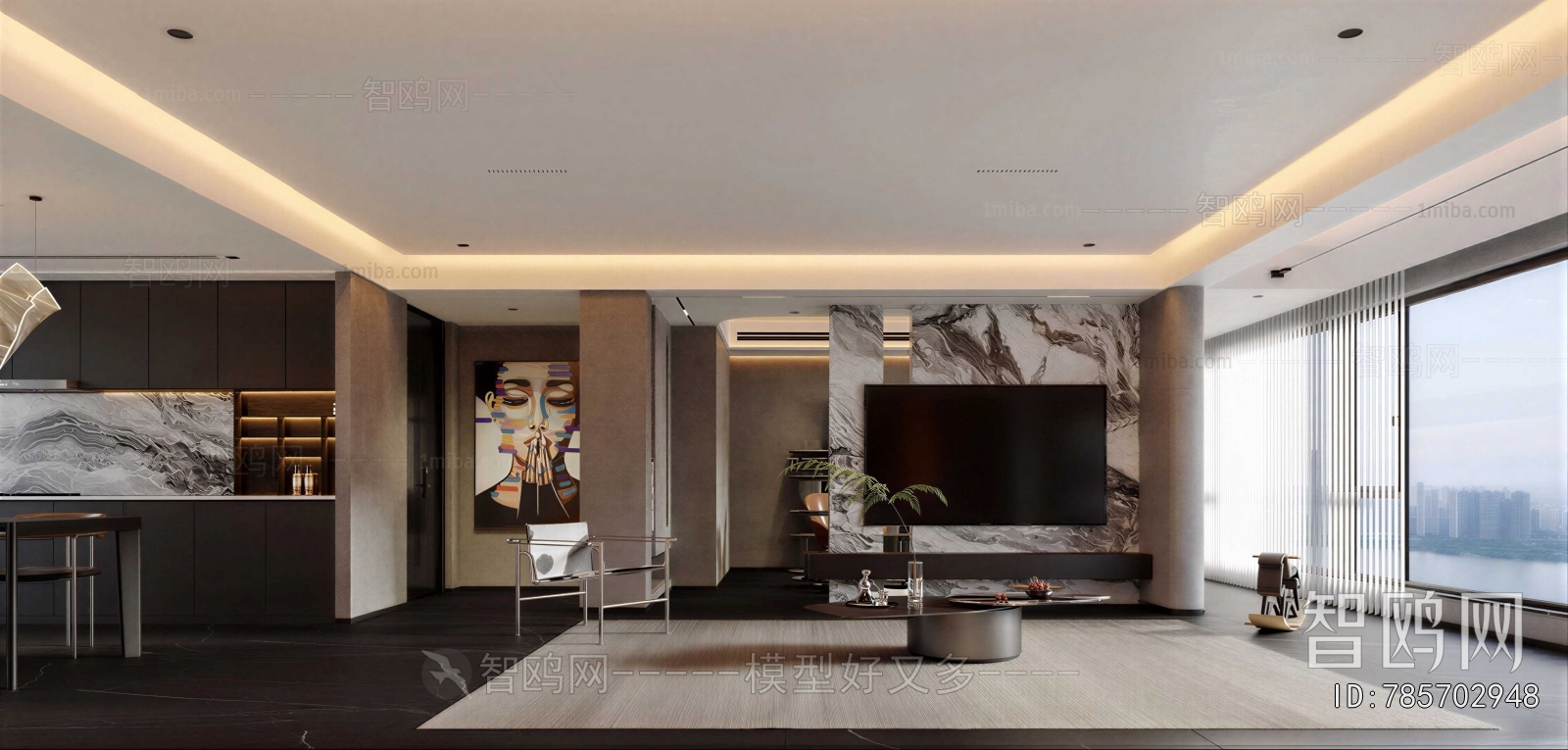 Modern A Living Room