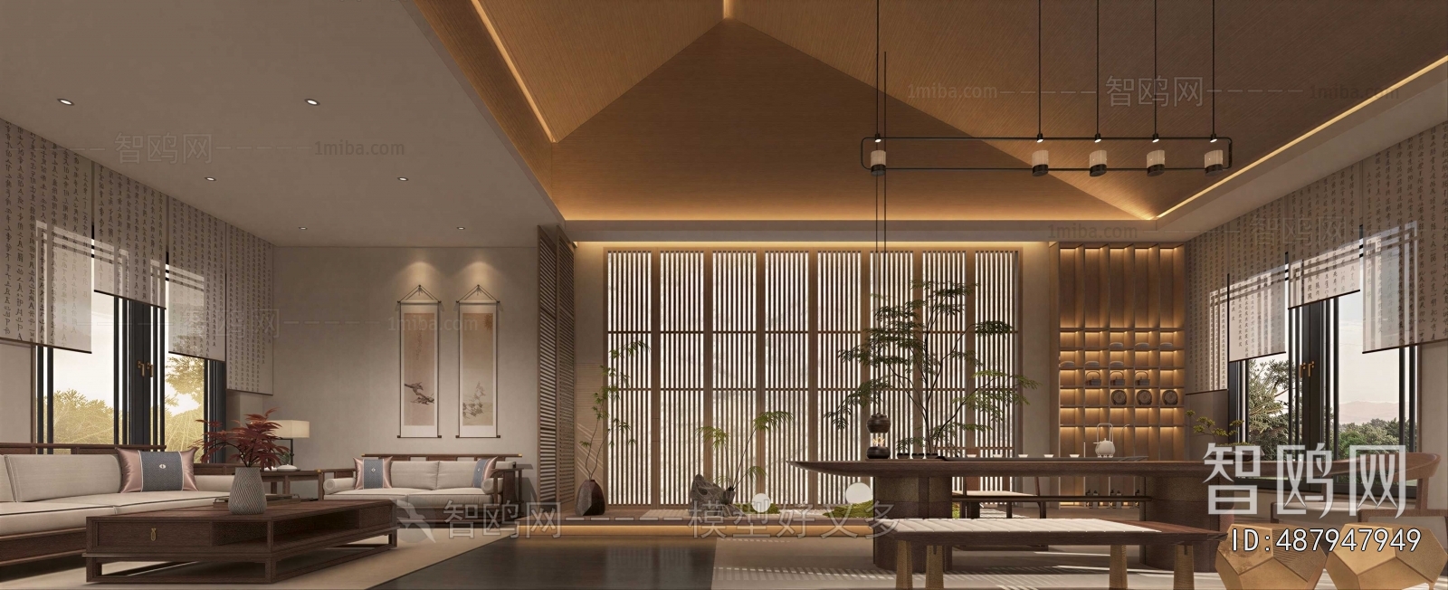 New Chinese Style Tea House