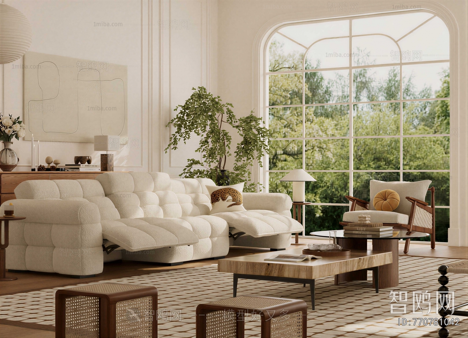 French Style Sofa Combination