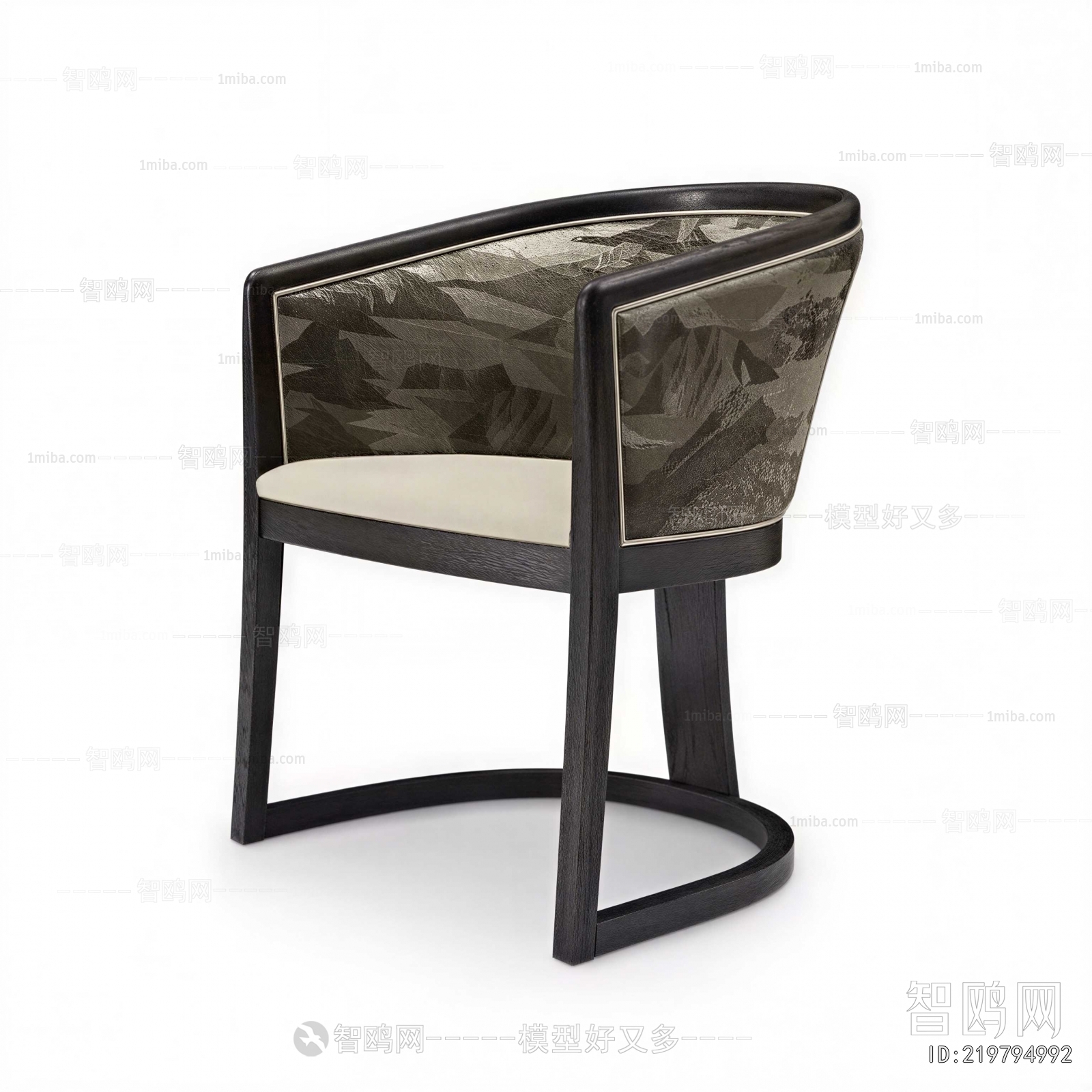 New Chinese Style Lounge Chair