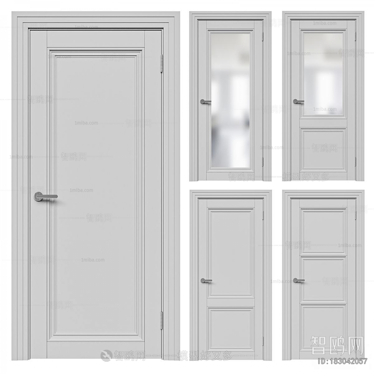 Modern Single Door