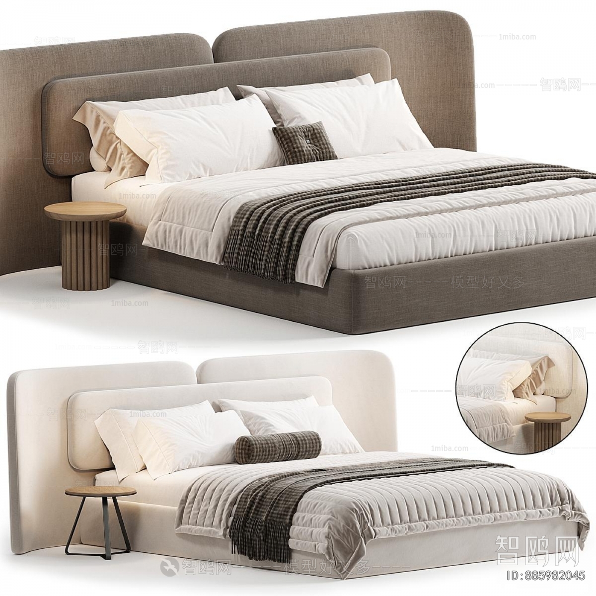 Modern Double Bed