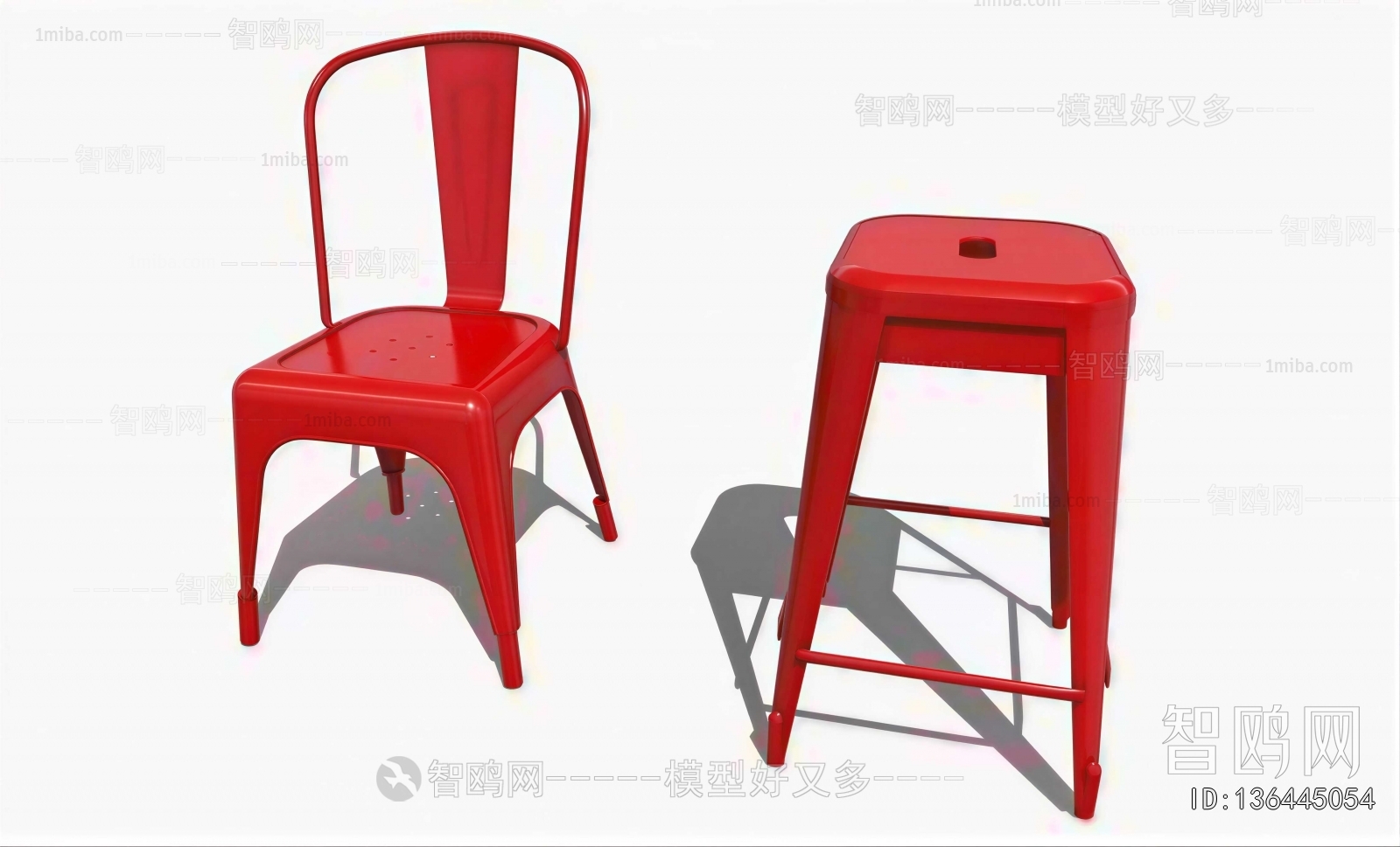Industrial Style Bar Stool