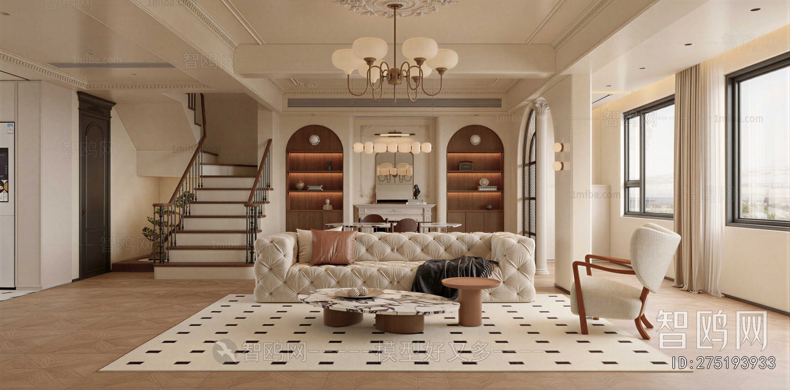 French Style A Living Room