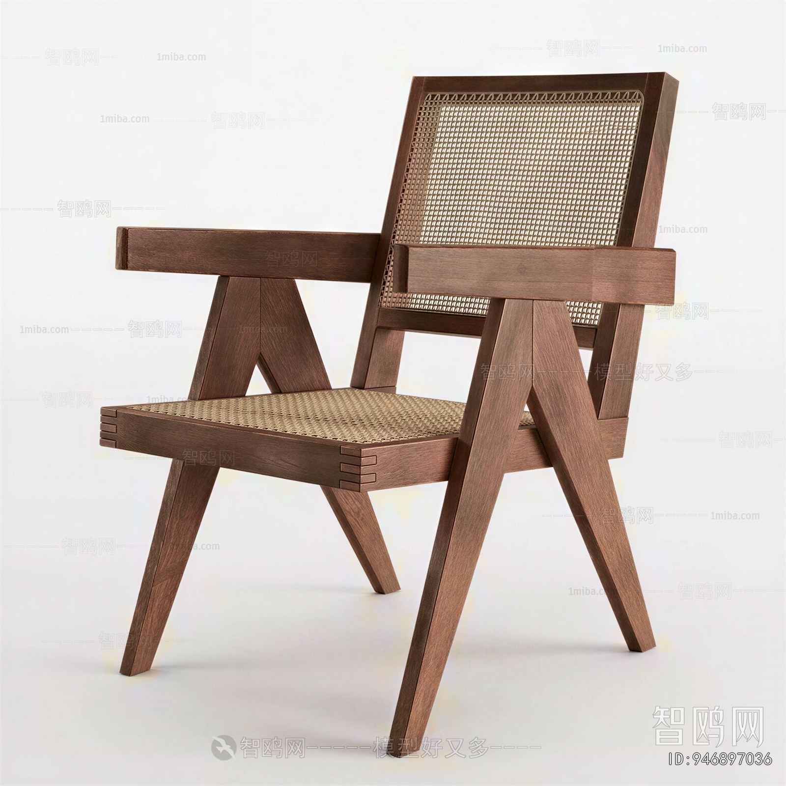 Wabi-sabi Style Lounge Chair