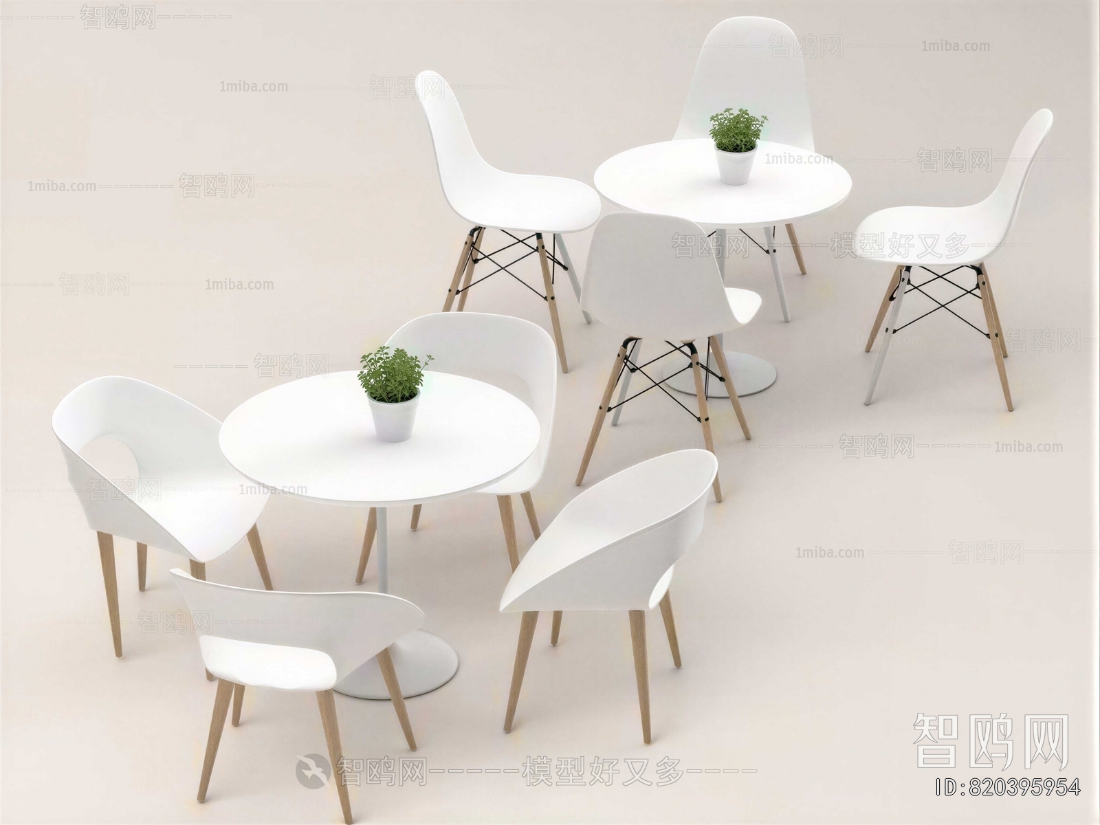 Modern Leisure Table And Chair