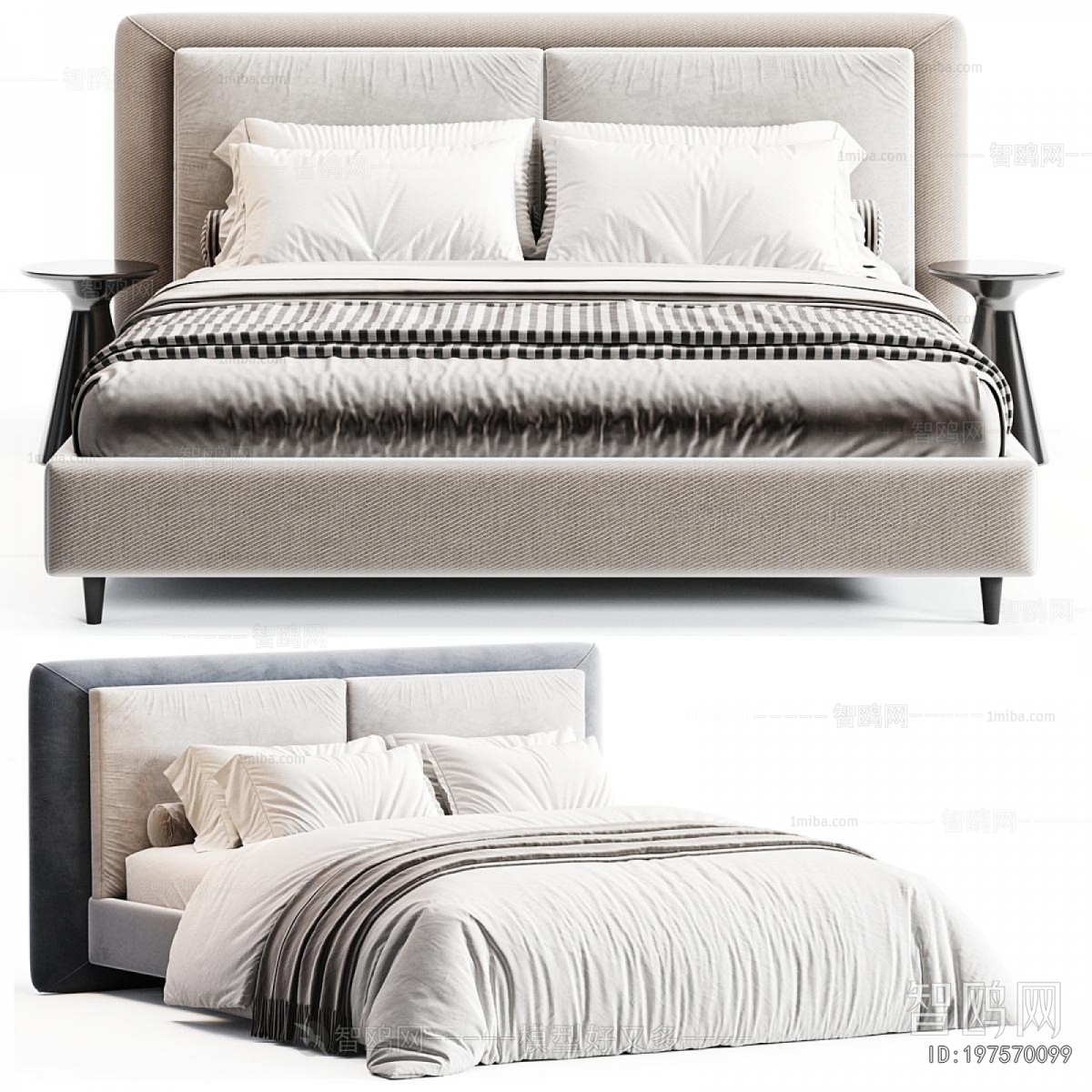 Modern Double Bed