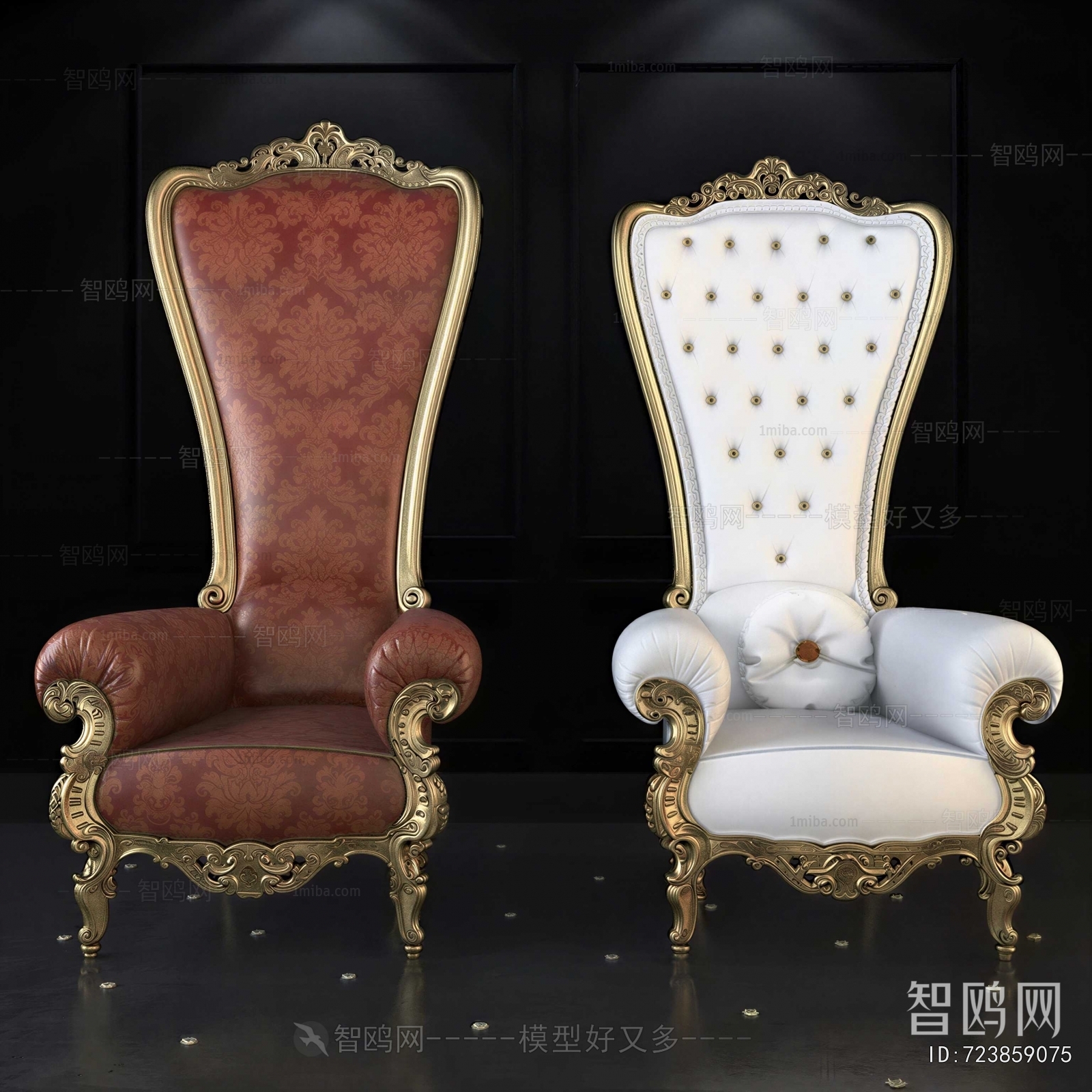 European Style Single Sofa