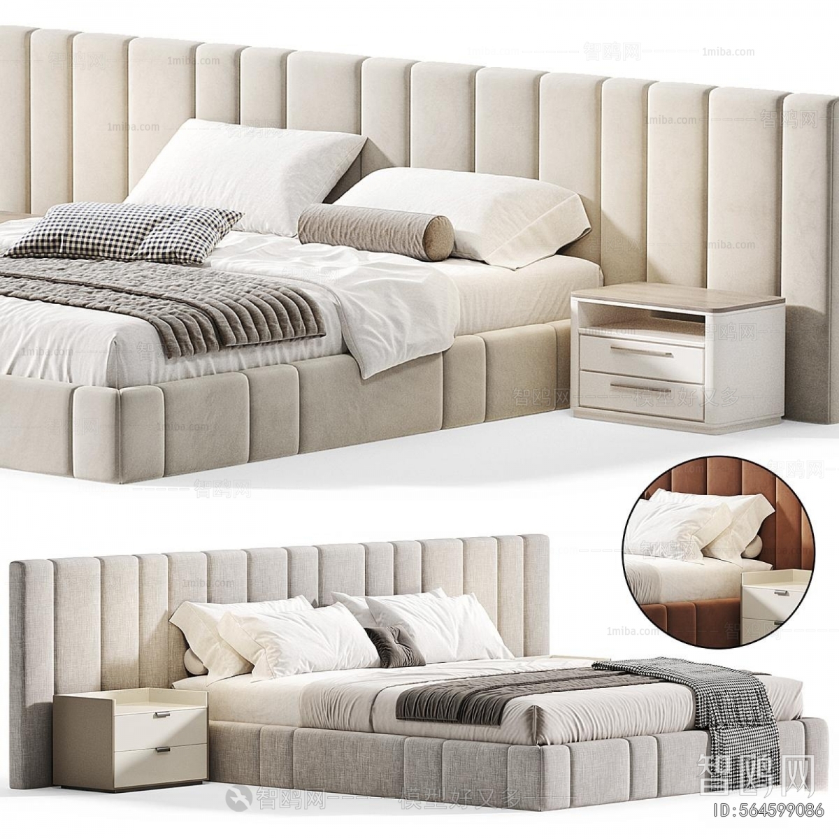 Modern Double Bed