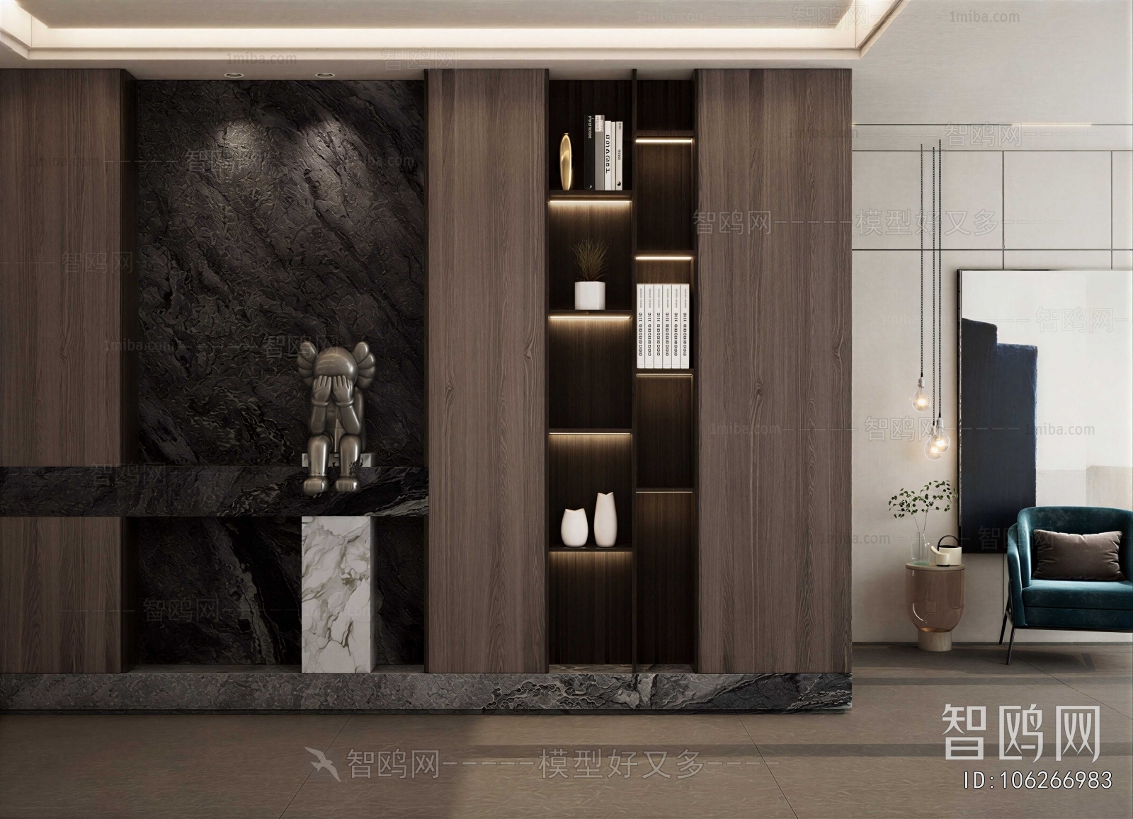 Modern Entrance Cabinet