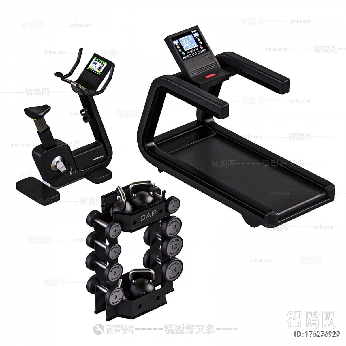 Modern Fitness Equipment