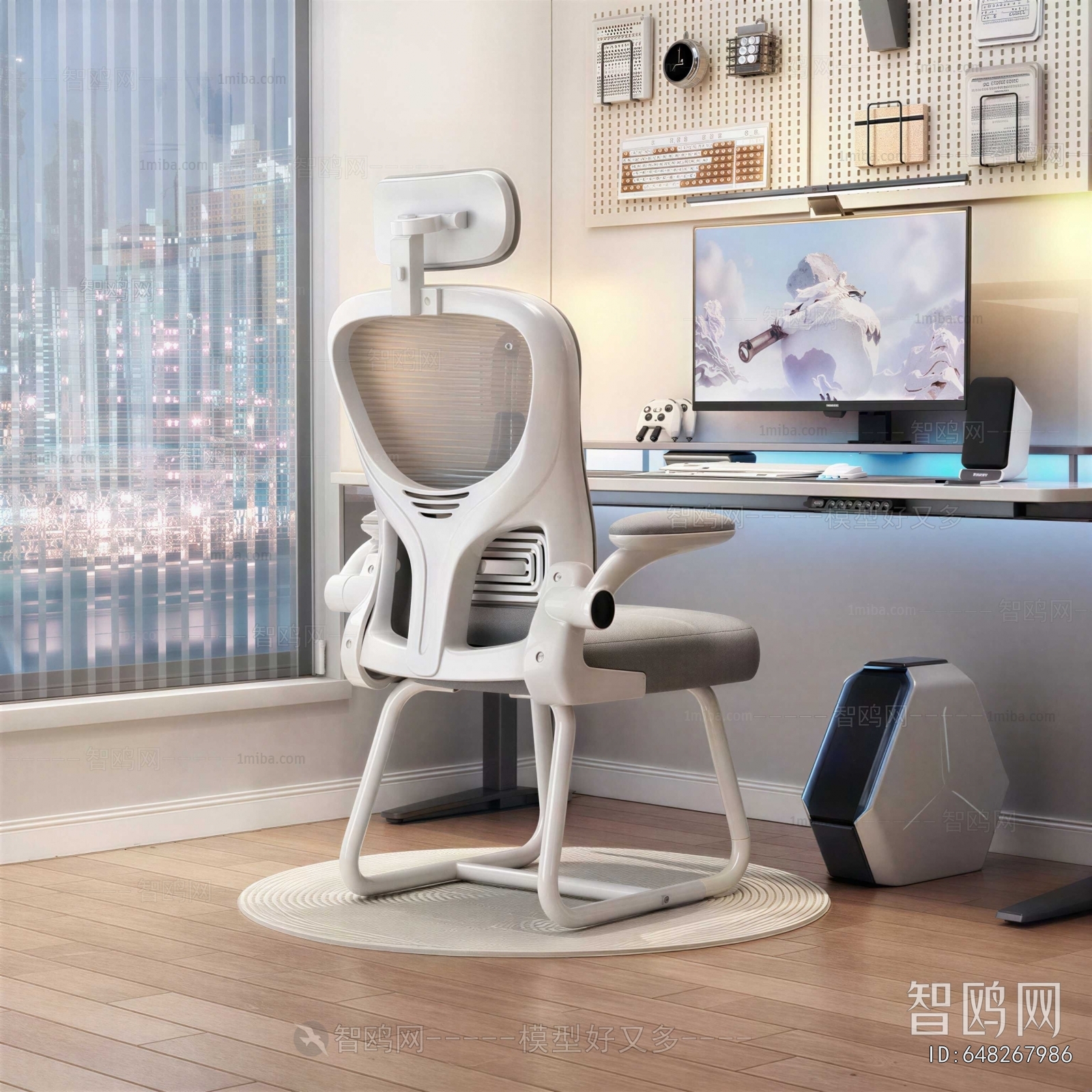 Modern Computer Desk And Chair