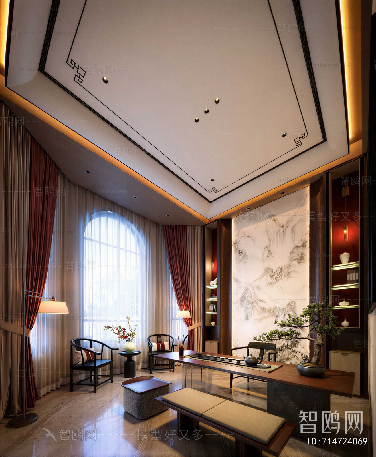 New Chinese Style Tea House