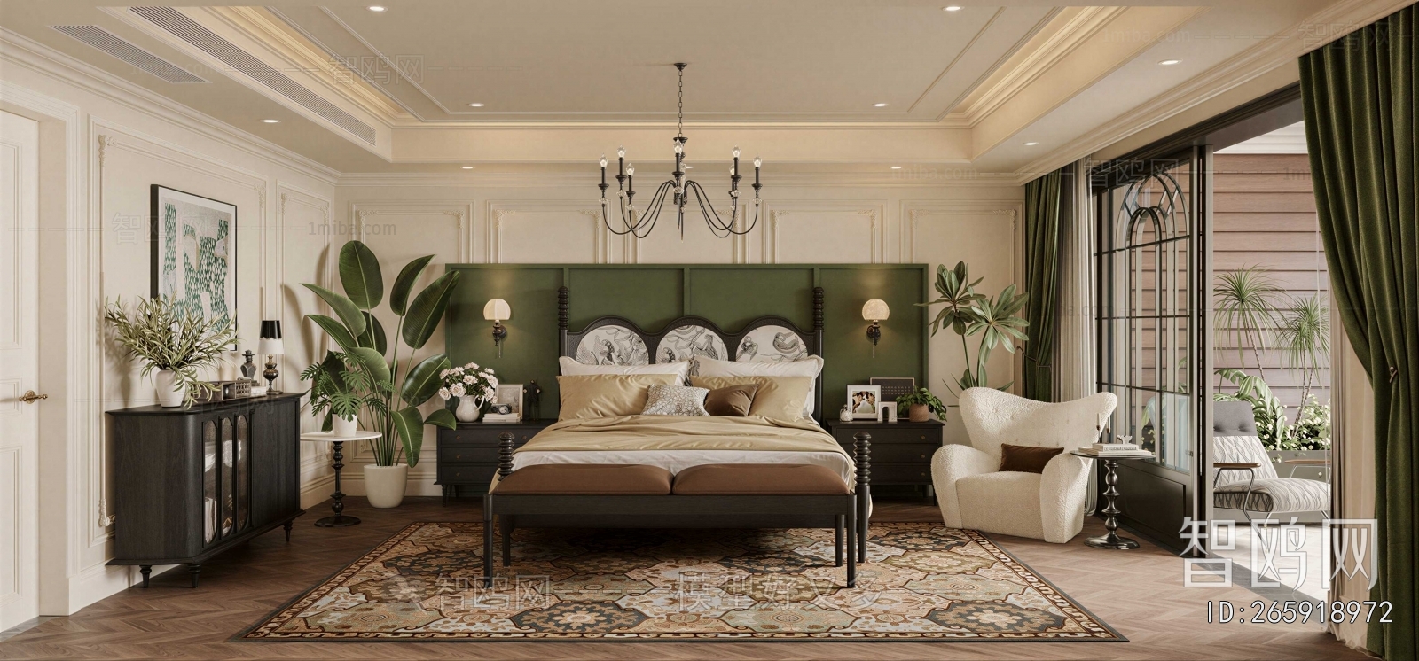 French Style Bedroom